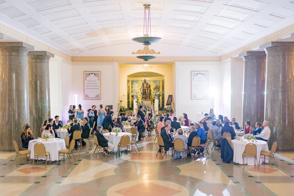 George Washington Masonic Memorial Wedding