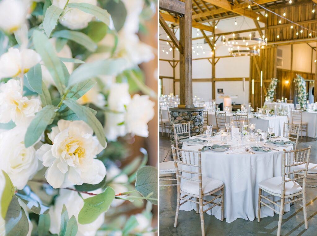 A Garden Inspired Wedding Party at Great Marsh Estate Wedding