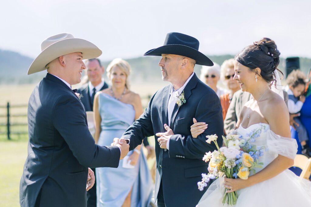 Spruce Mountain Ranch, Colorado Wedding