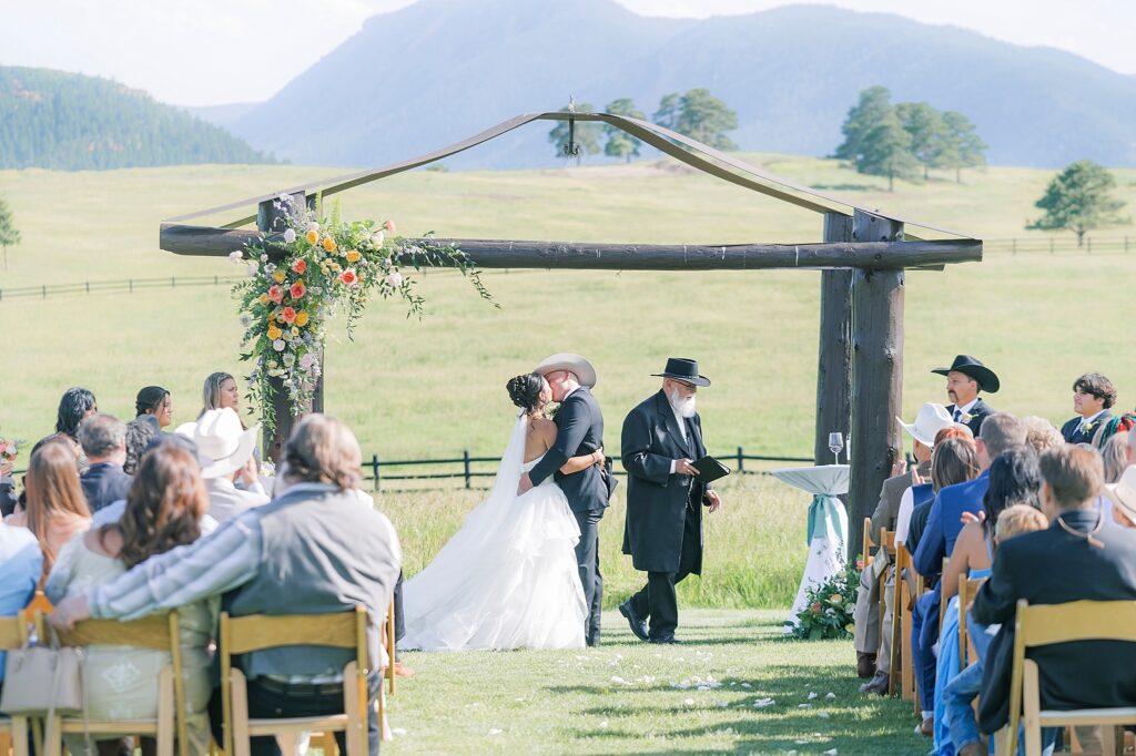 Spruce Mountain Ranch, Colorado Wedding
