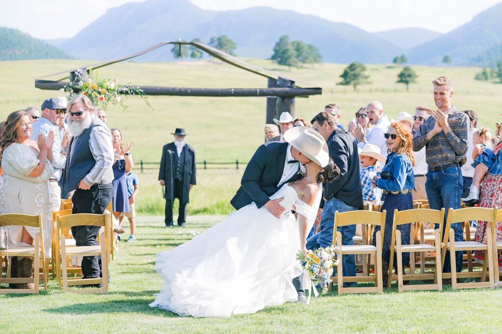 Spruce Mountain Ranch, Colorado Wedding
