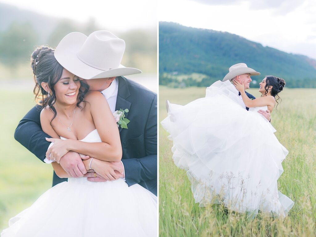 Spruce Mountain Ranch, Colorado Wedding