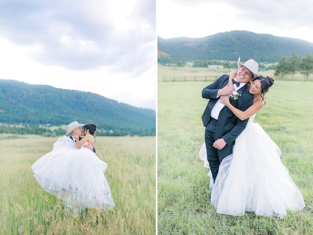 Spruce Mountain Ranch, Colorado Wedding