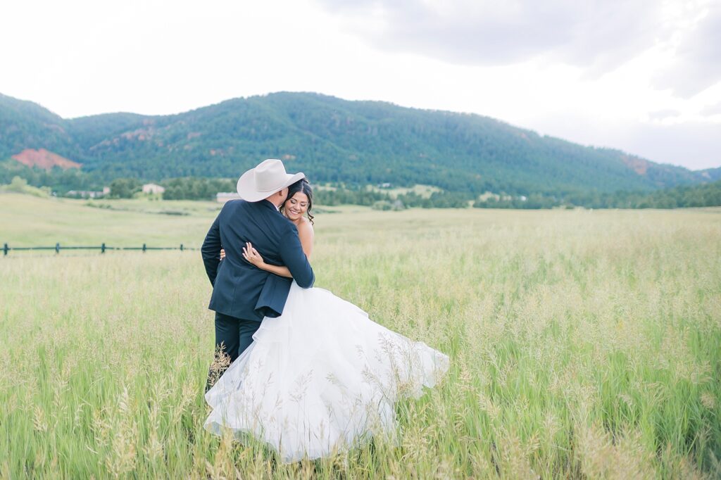 Spruce Mountain Ranch, Colorado Wedding