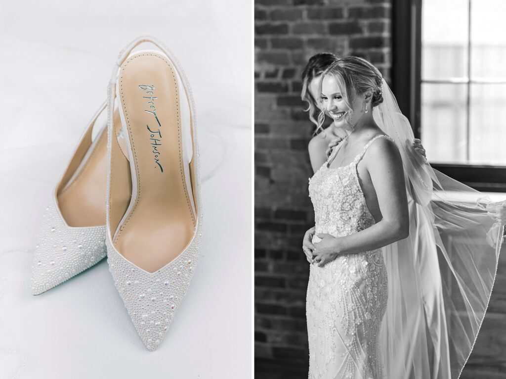 An Industrial Purple and Green Downtown Charlottesville Virginia Wedding