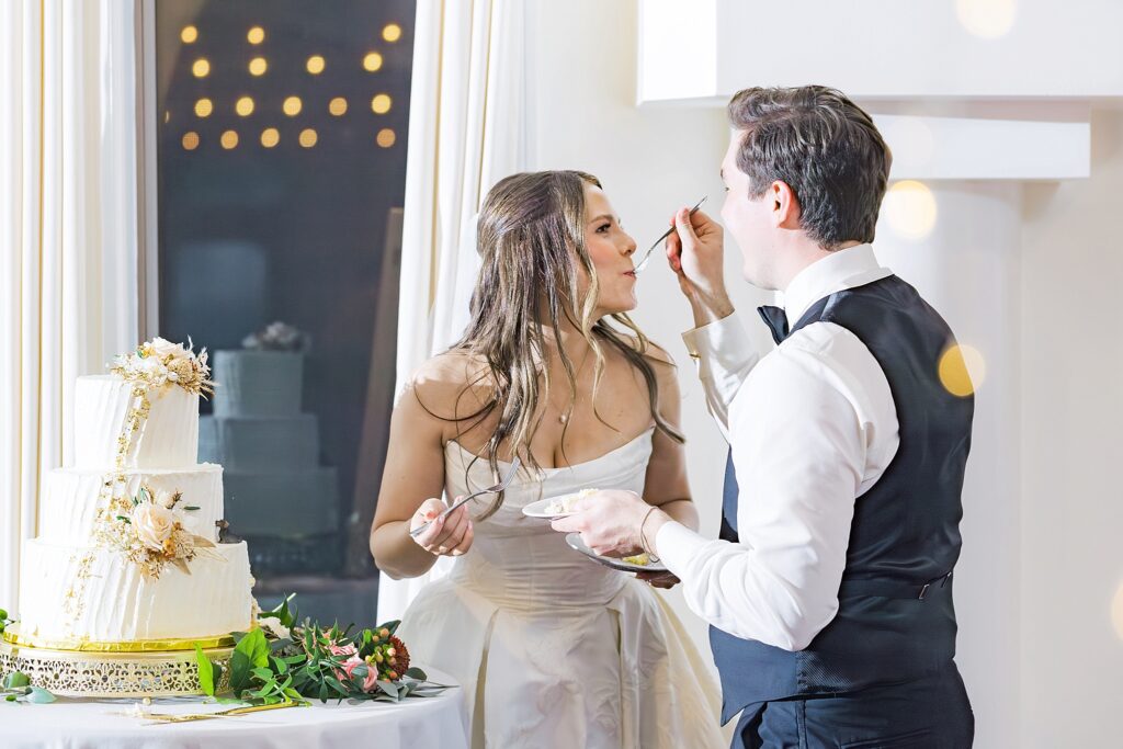 An Orange and Pink Fall Crosskeys Vineyards Virginia Wedding