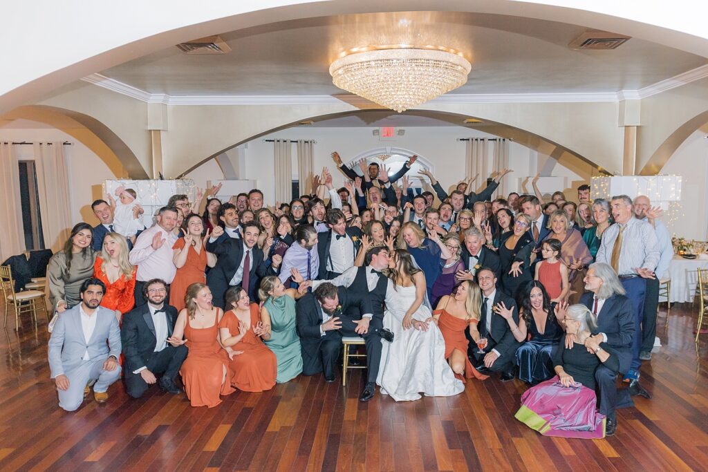 An Orange and Pink Fall Crosskeys Vineyards Virginia Wedding