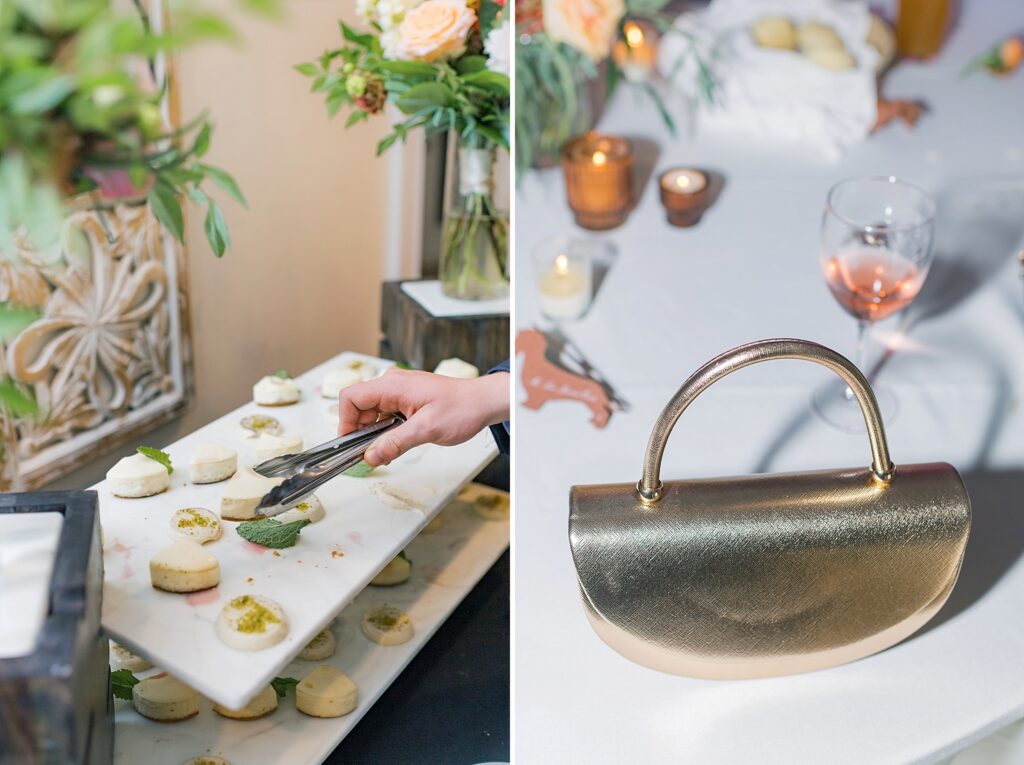 An Orange and Pink Fall Crosskeys Vineyards Virginia Wedding