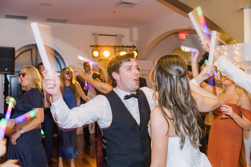 An Orange and Pink Fall Crosskeys Vineyards Virginia Wedding