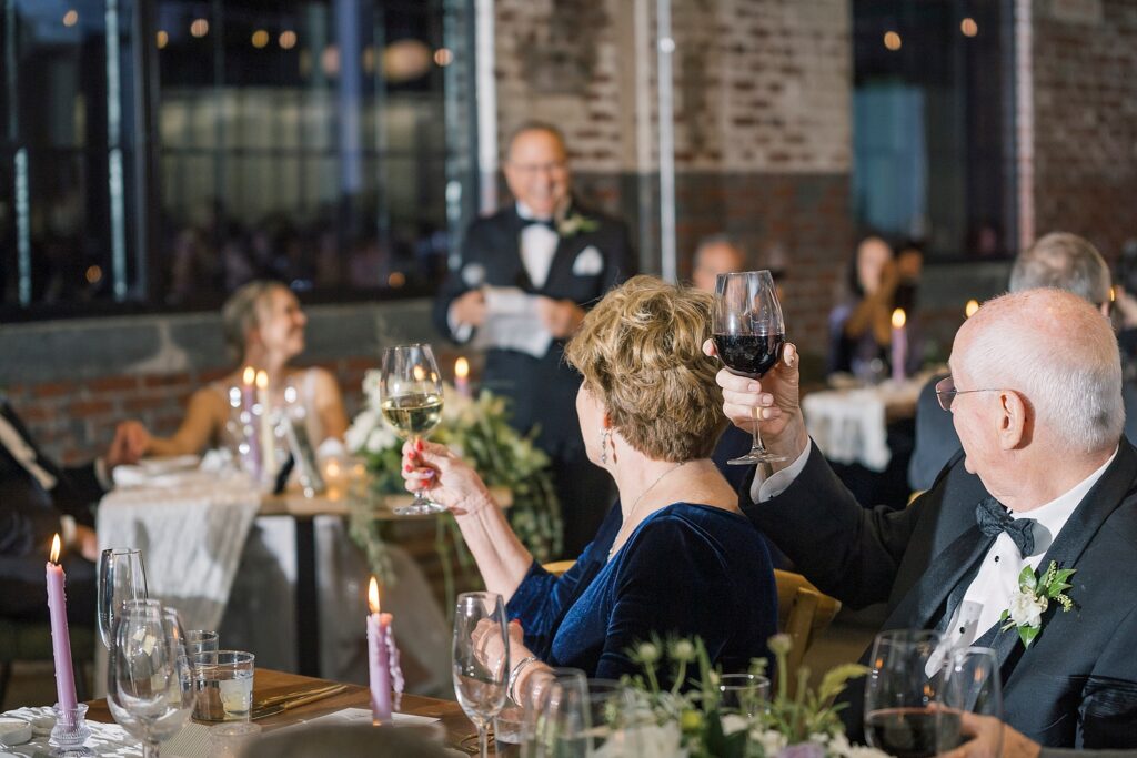 An Industrial Purple and Green Downtown Charlottesville Virginia Wedding