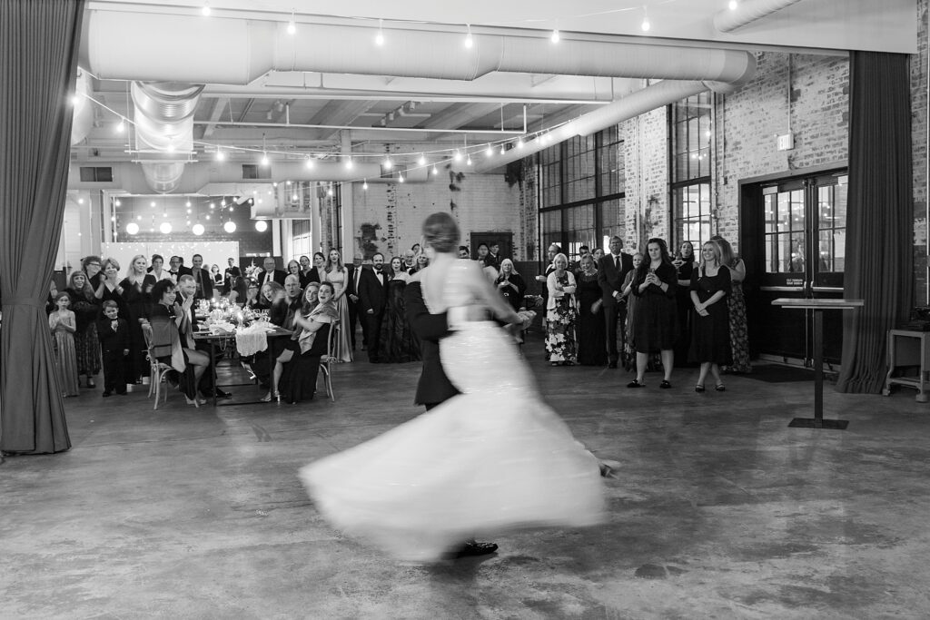 An Industrial Purple and Green Downtown Charlottesville Virginia Wedding