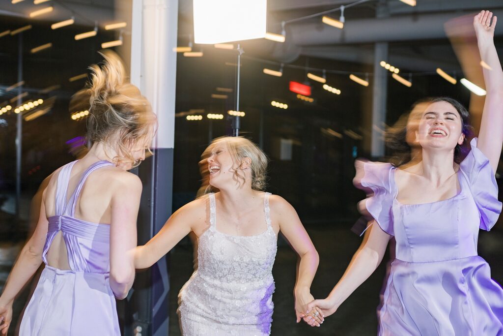 An Industrial Purple and Green Downtown Charlottesville Virginia Wedding