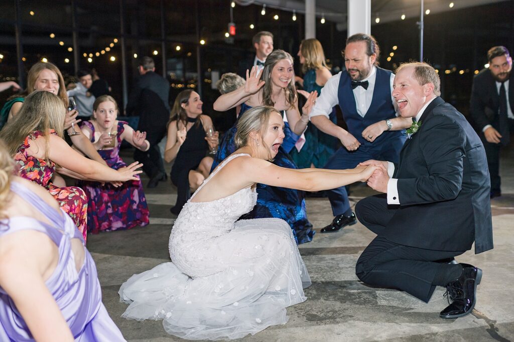 An Industrial Purple and Green Downtown Charlottesville Virginia Wedding