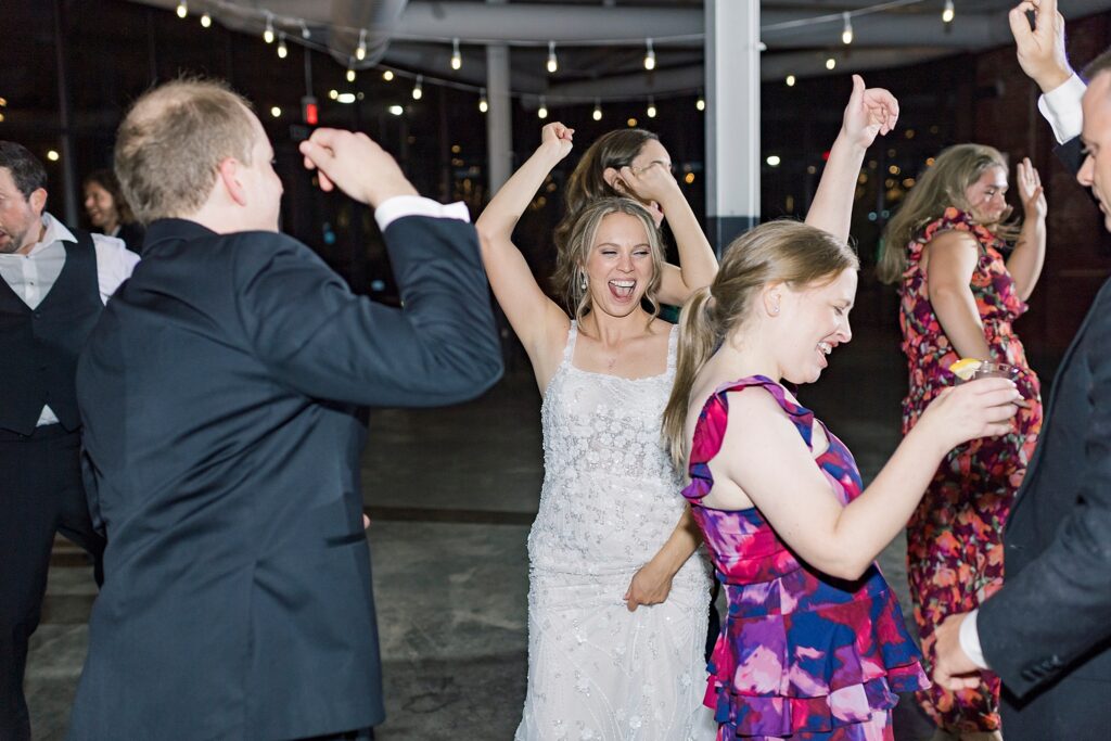 An Industrial Purple and Green Downtown Charlottesville Virginia Wedding