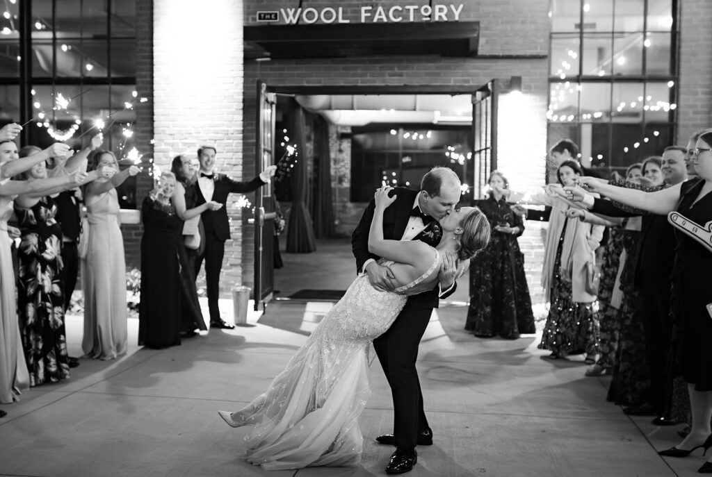 An Industrial Purple and Green Downtown Charlottesville Virginia Wedding