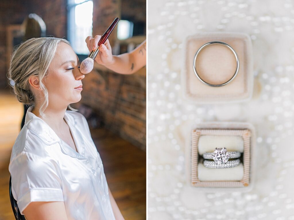 An Industrial Purple and Green Downtown Charlottesville Virginia Wedding