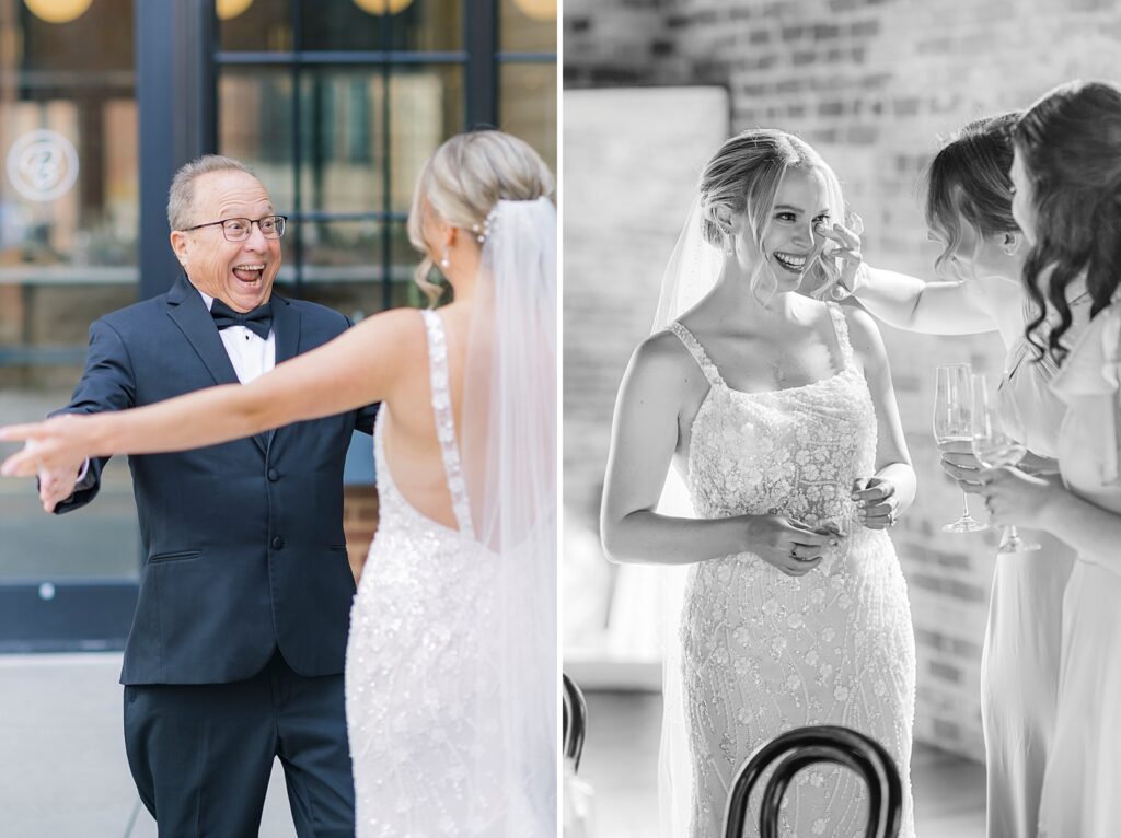 An Industrial Purple and Green Downtown Charlottesville Virginia Wedding