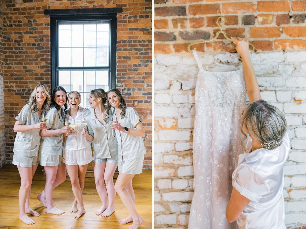 An Industrial Purple and Green Downtown Charlottesville Virginia Wedding