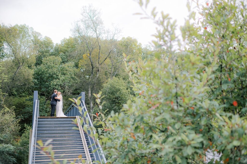 An Industrial Purple and Green Downtown Charlottesville Virginia Wedding