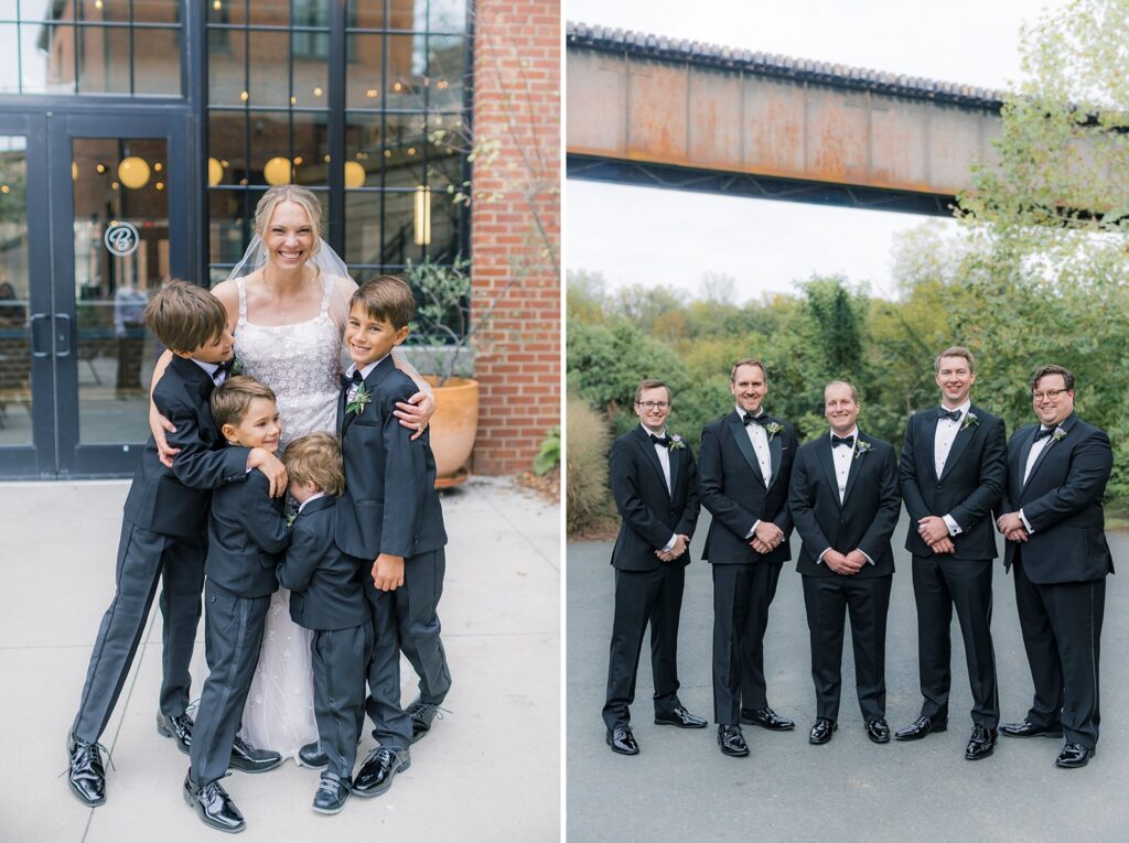 An Industrial Purple and Green Downtown Charlottesville Virginia Wedding