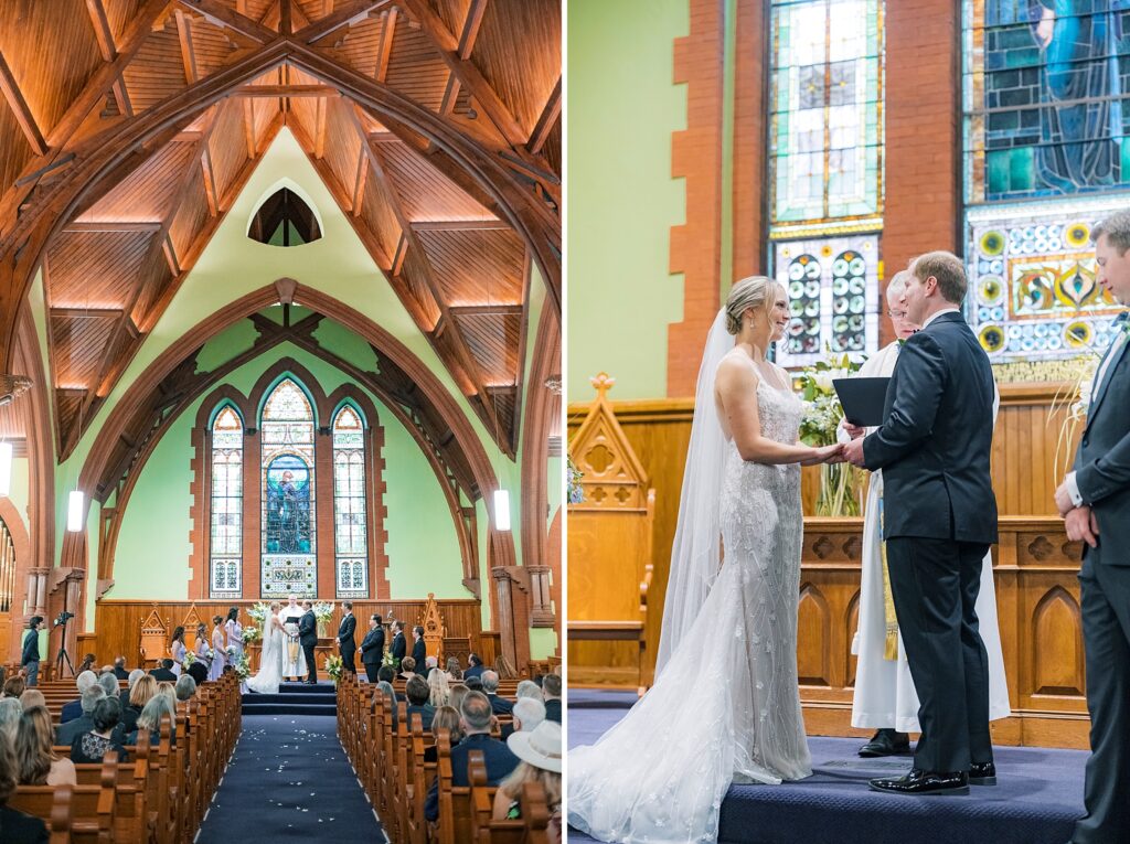 An Industrial Purple and Green Downtown Charlottesville Virginia Wedding