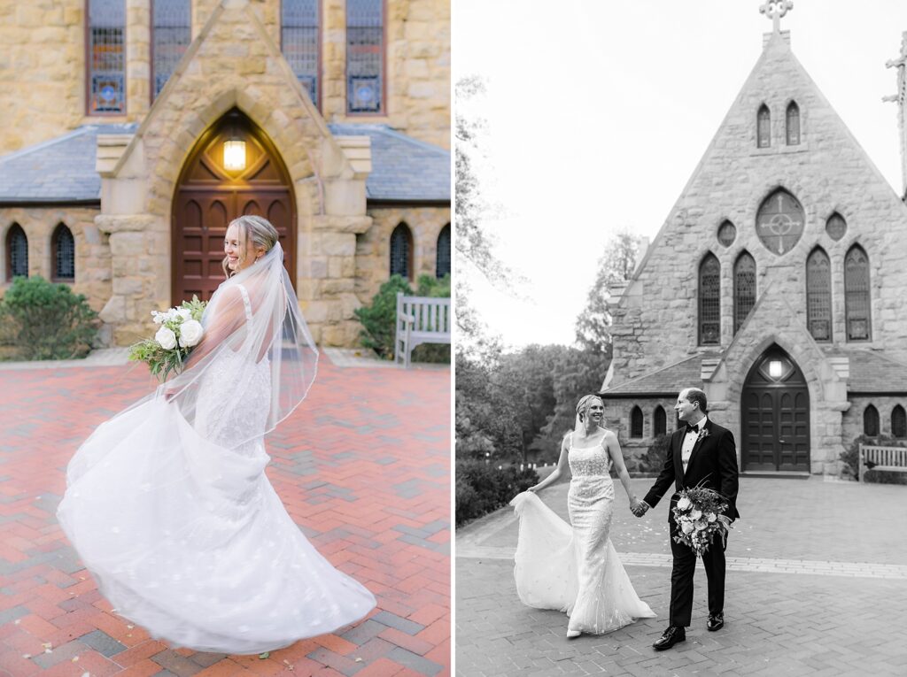 An Industrial Purple and Green Downtown Charlottesville Virginia Wedding