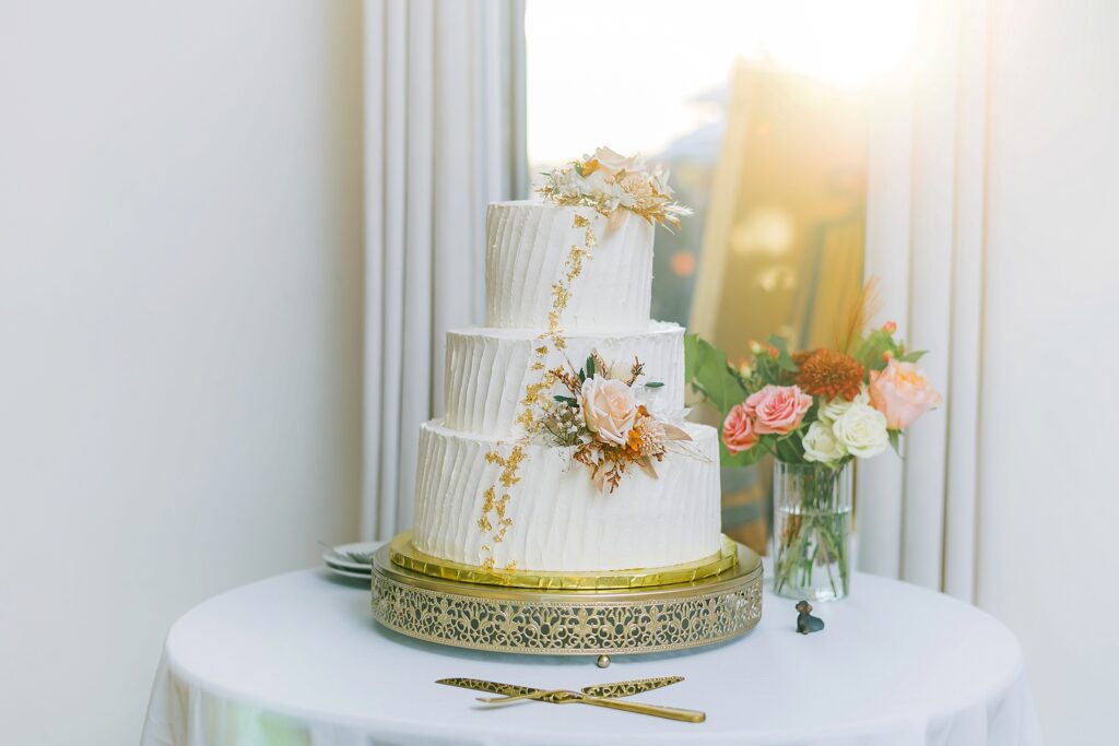 An Orange and Pink Fall Crosskeys Vineyards Virginia Wedding