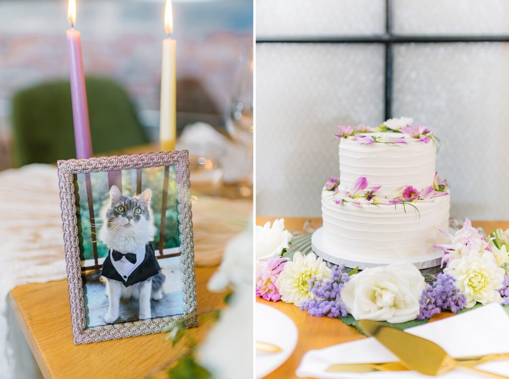 An Industrial Purple and Green Downtown Charlottesville Virginia Wedding