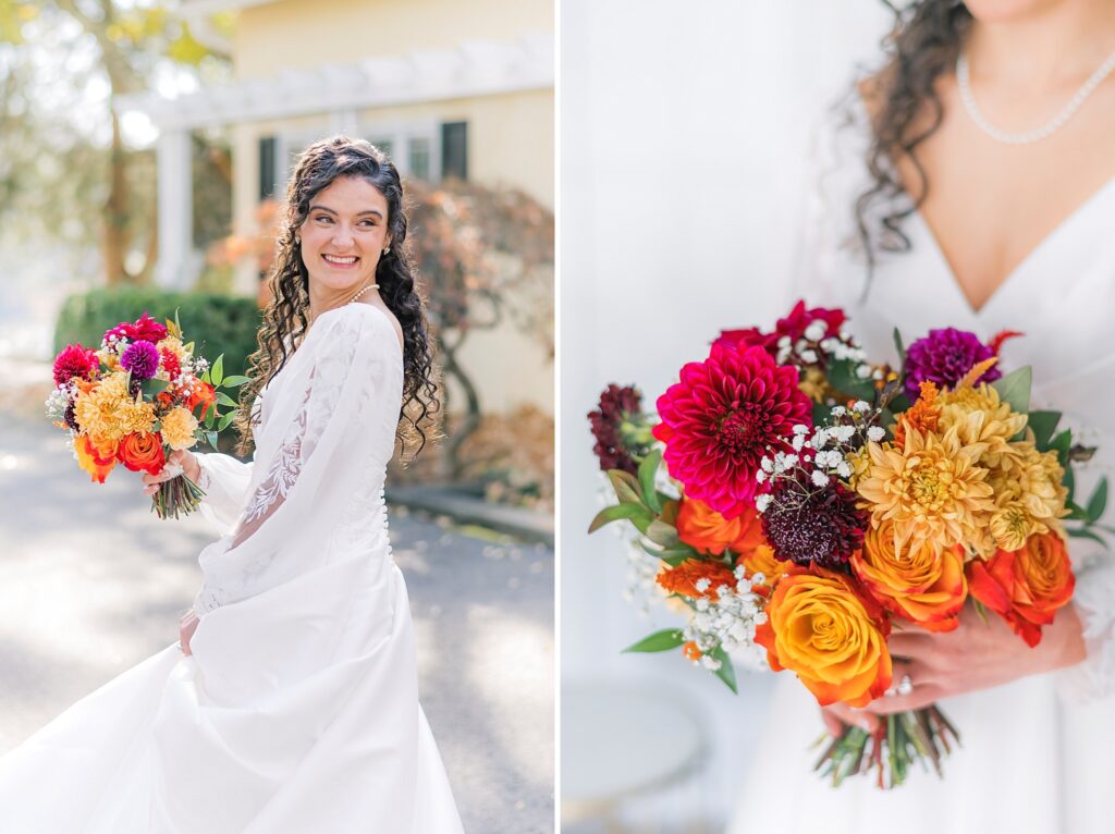 A Fall Colored Airlie Warrenton, Virginia Wedding