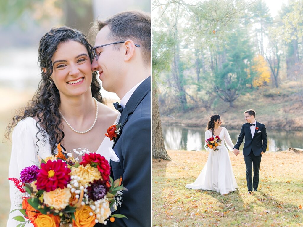 A Fall Colored Airlie Warrenton, Virginia Wedding