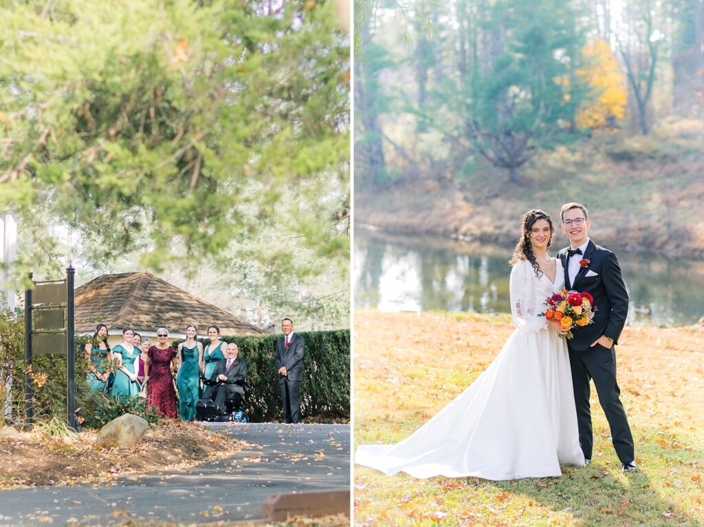 A Fall Colored Airlie Warrenton, Virginia Wedding