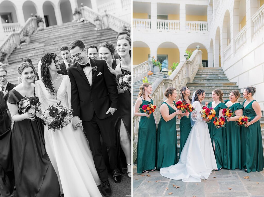 A Fall Colored Airlie Warrenton, Virginia Wedding