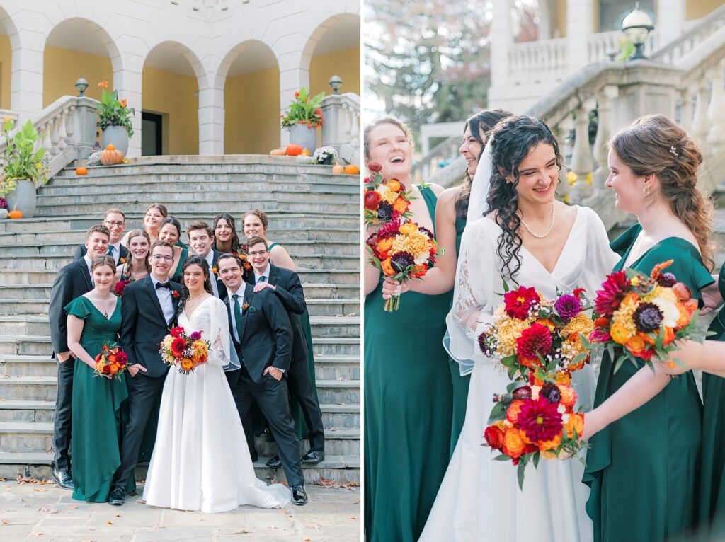 A Fall Colored Airlie Warrenton, Virginia Wedding