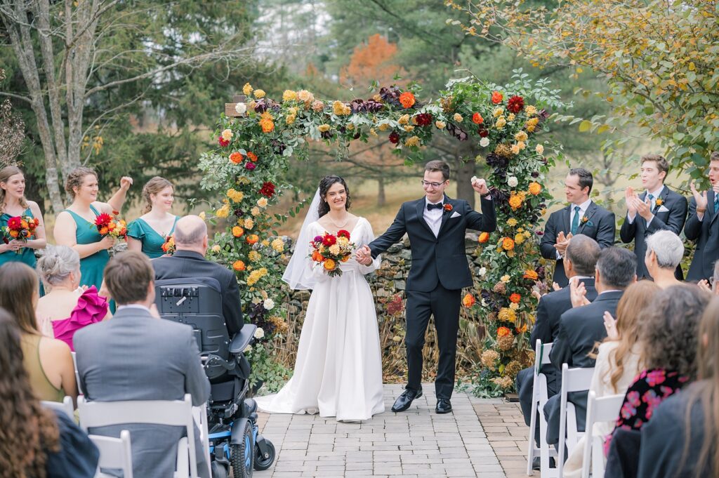 A Fall Colored Airlie Warrenton, Virginia Wedding