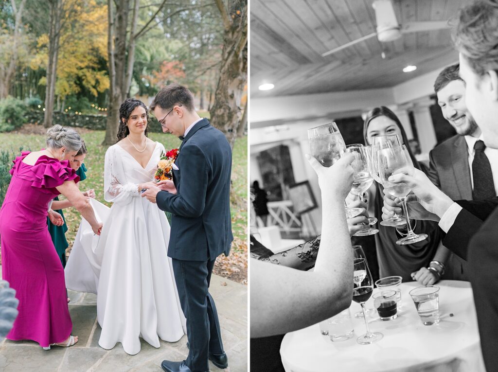 A Fall Colored Airlie Warrenton, Virginia Wedding